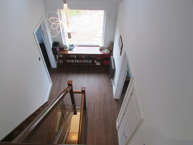 stairs leading to loft