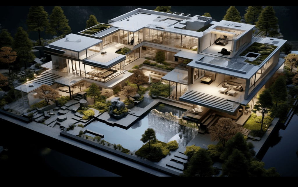 architect 3d model home